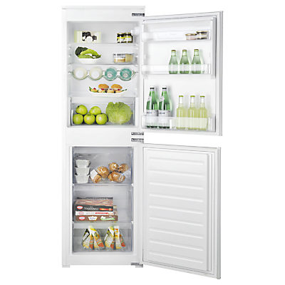 Hotpoint HMCB50501 Integrated Fridge Freezer, A+ Energy Rating, 55cm Wide, White Hotpoint HMCB50501 Integrated Fridge Freezer, A+ Energy Rating, 55cm Wide, White
